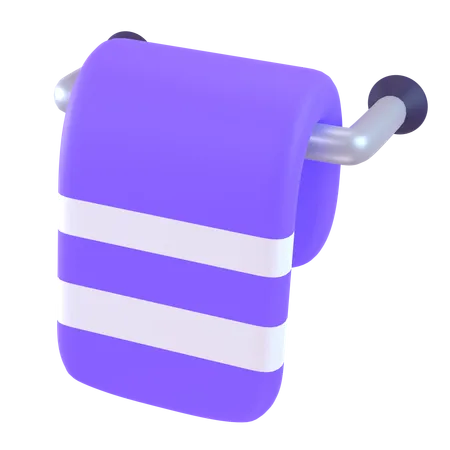 Colgador de toallas  3D Icon