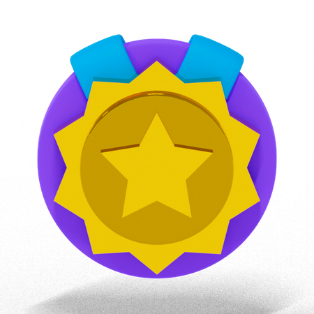 Colgante de estrella  3D Icon