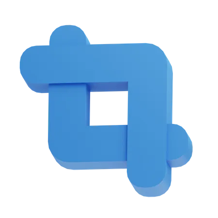 Cortar  3D Icon