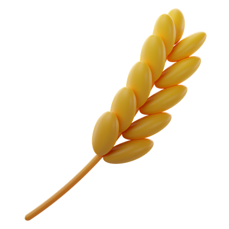 Colheita de trigo  3D Icon