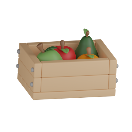 Colher frutas  3D Icon