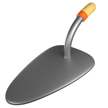 Colher de cimento  3D Icon