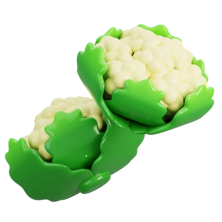 Coliflor  3D Icon