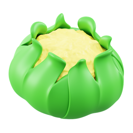 Coliflor  3D Icon