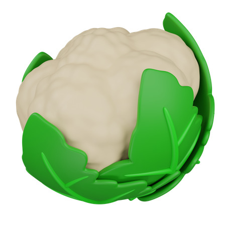 Coliflor  3D Icon