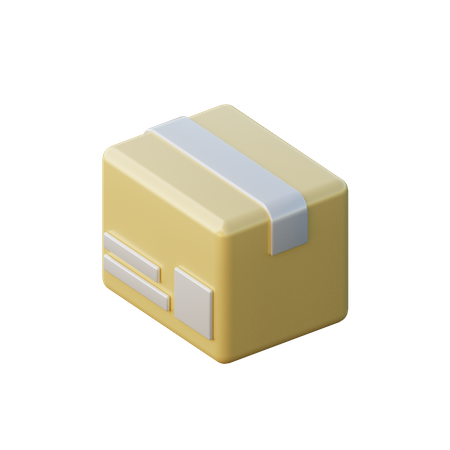 Colis  3D Icon