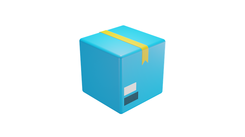 Colis  3D Icon
