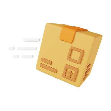 Colis  3D Icon