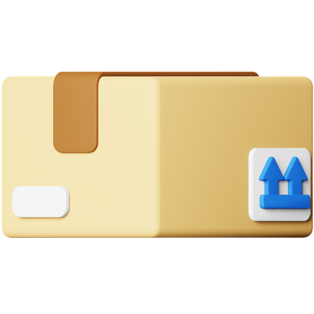 Colis  3D Icon