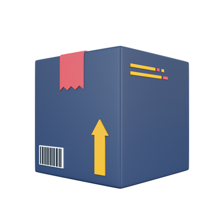 Colis  3D Icon