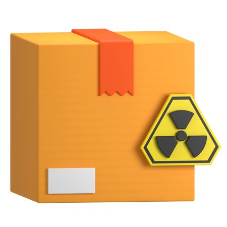 Colis dangereux  3D Icon