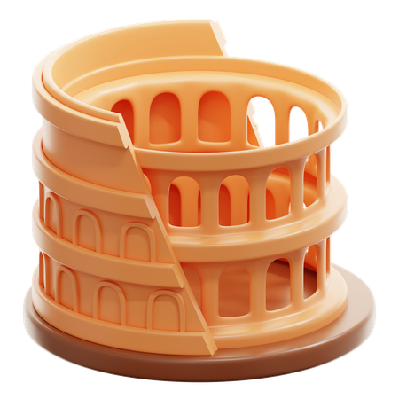 Coliseo  3D Icon