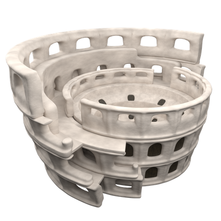 Coliseo 3D Icon