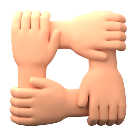 Collaboration  3D Icon