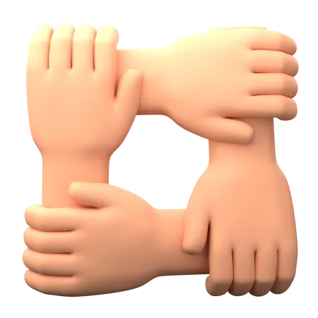 Collaboration  3D Icon
