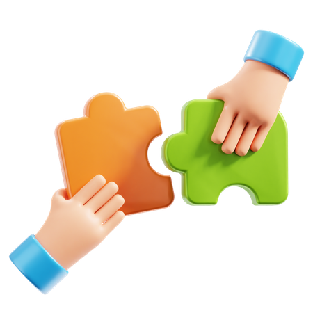 Collaboration  3D Icon