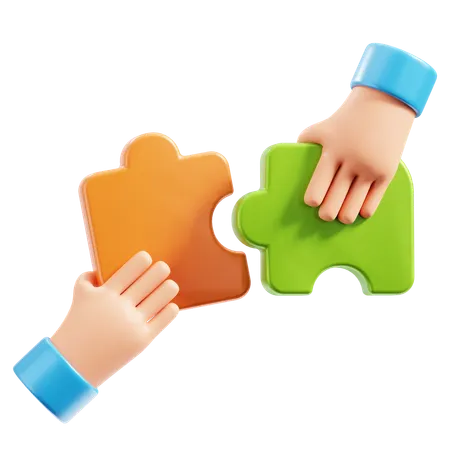 Collaboration  3D Icon