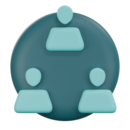 Collaboration  3D Icon