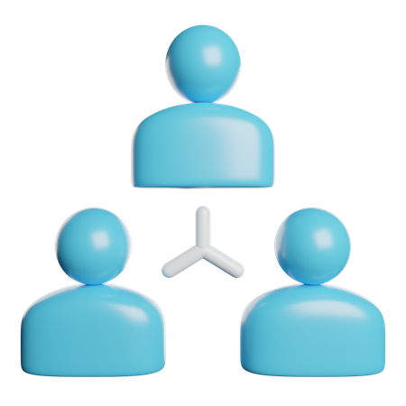 Collaboration  3D Icon