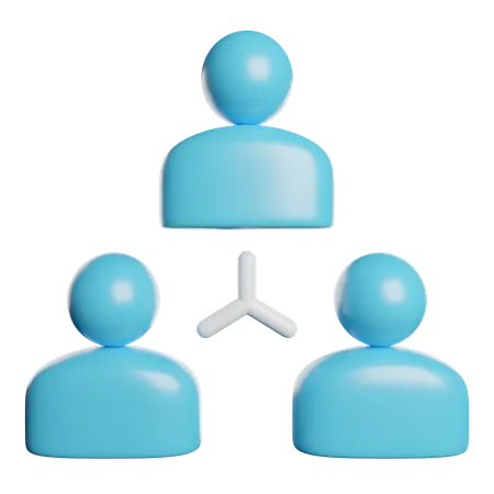 Collaboration  3D Icon