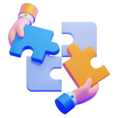 Collaboration  3D Icon