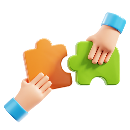 Collaboration  3D Icon