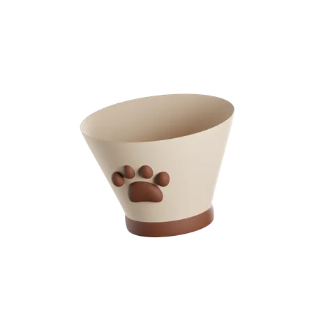 Collar Cone 3 D Render Isolated Images 3D Icon