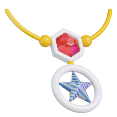 Collar magico  3D Icon