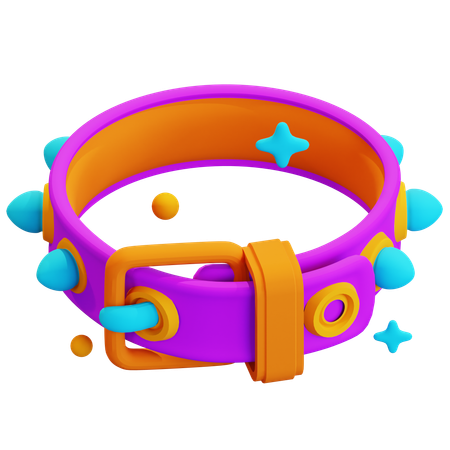 Collar de mascota  3D Icon