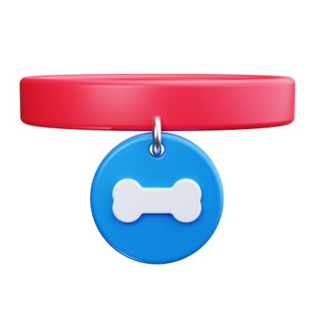 Collar de mascota  3D Icon