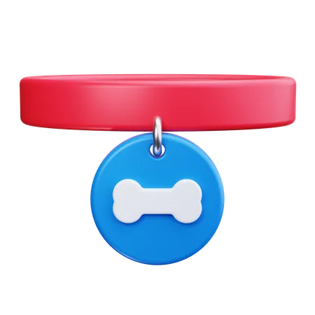 Collar de mascota  3D Icon