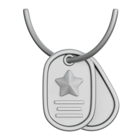 Collares del ejército  3D Icon