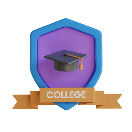 College  3D Icon