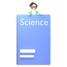 science book 3d logos