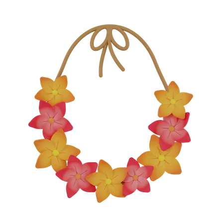 Collier Hawaien 3D Icon