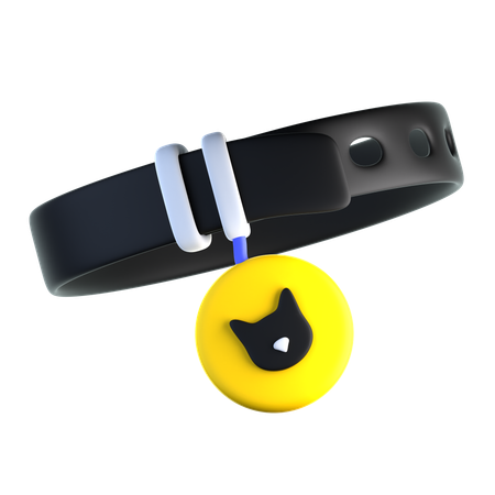 Collier pour chat  3D Icon