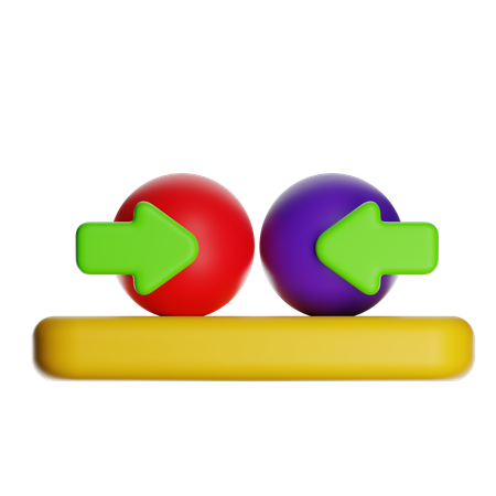 衝突  3D Icon