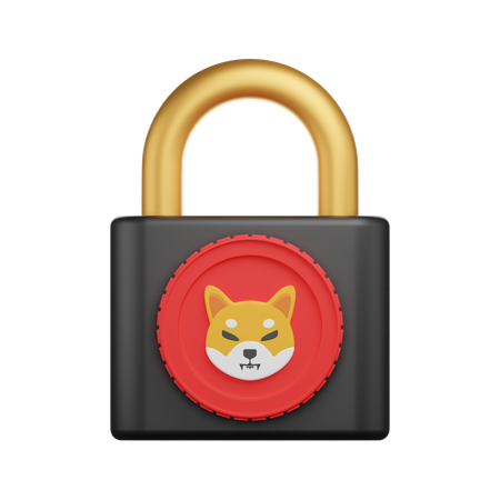 Colocar o cadeado  3D Icon