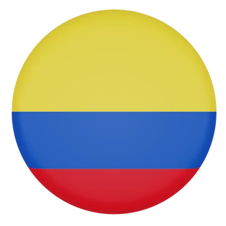 Colombia  3D Icon