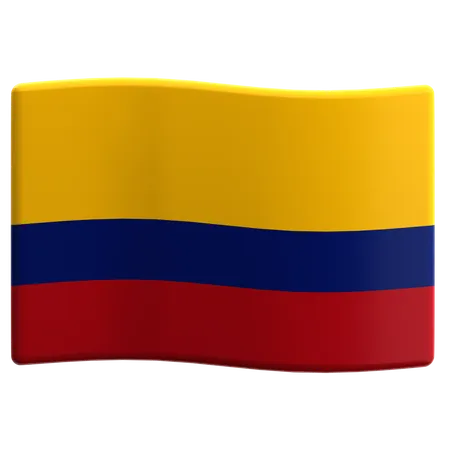 Colombia  3D Icon