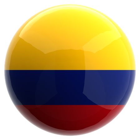 Colombia  3D Icon