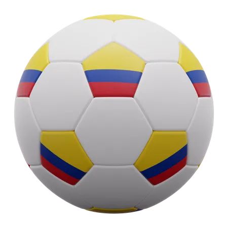 Colombia Ball  3D Icon