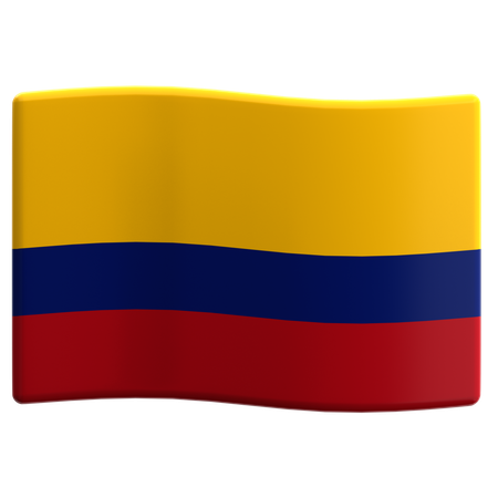 Colombie  3D Icon