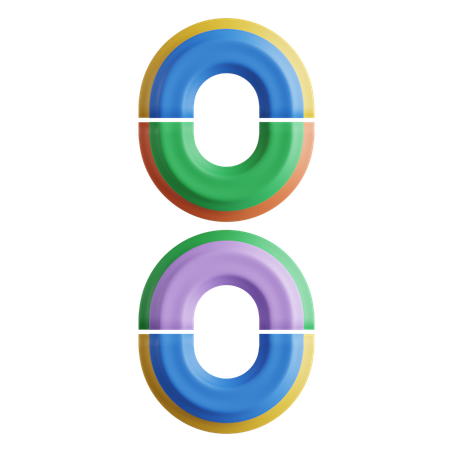Colon  3D Icon