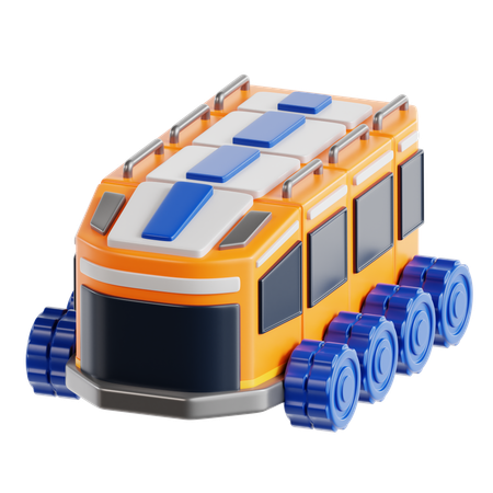 Transporte de colônia  3D Icon