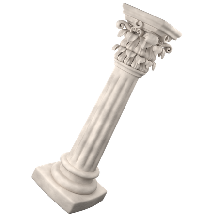 Colonne corinthienne  3D Icon