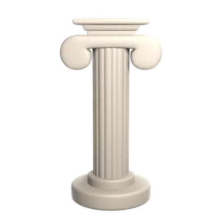 Colonne historique  3D Icon