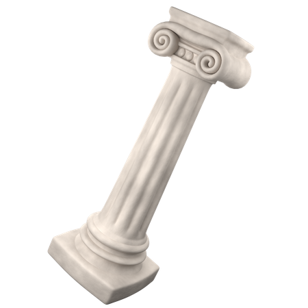 Colonne ionique  3D Icon