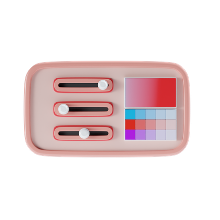 Color Adjuster  3D Icon