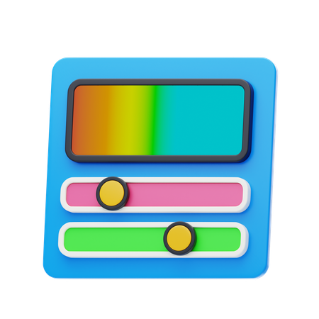 Color Adjuster  3D Icon